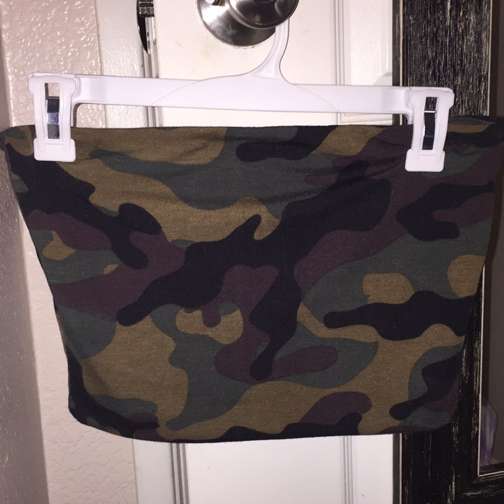 Camo Tube Top